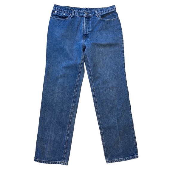 Ralph Lauren Polo Jeans Women size 12 Saturday Night Medium Wash Denim Vintage‎ - Picture 1 of 15